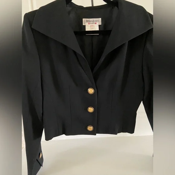 Cropped YSL Blazer VINTAGE